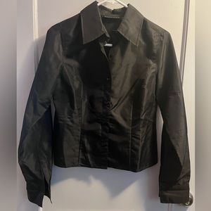 Classic Black button up shirt
